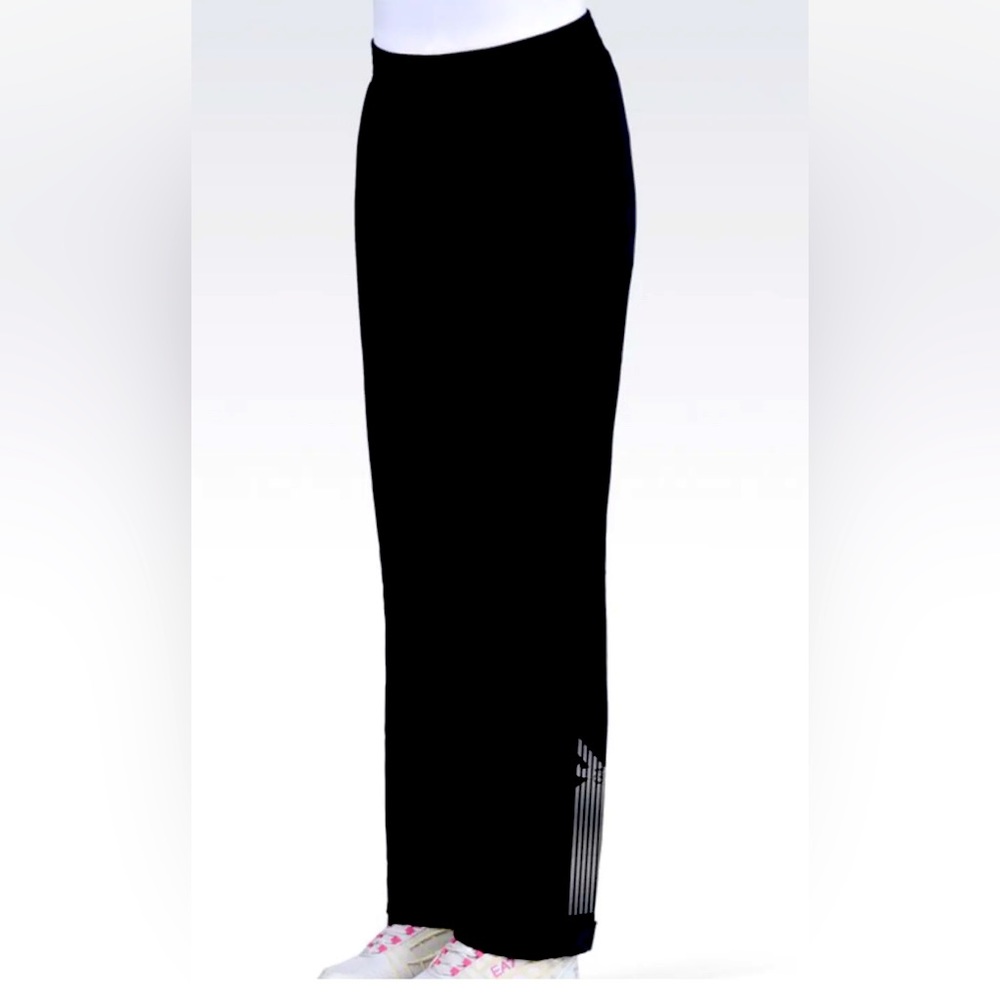 COP Emporio Armani Vespa 946 Trousers Women’s black Motorcycle Athletic Pants XS